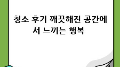 양구 해안면 깨끗한 청소, 행복한 공간 만들기
